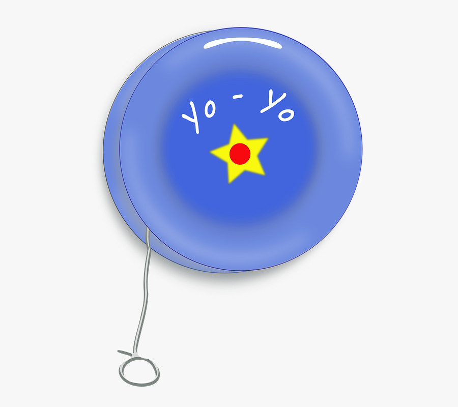 Yo Brinquedo Blue Gr - Cute Yo Yo Clipart, Transparent Clipart