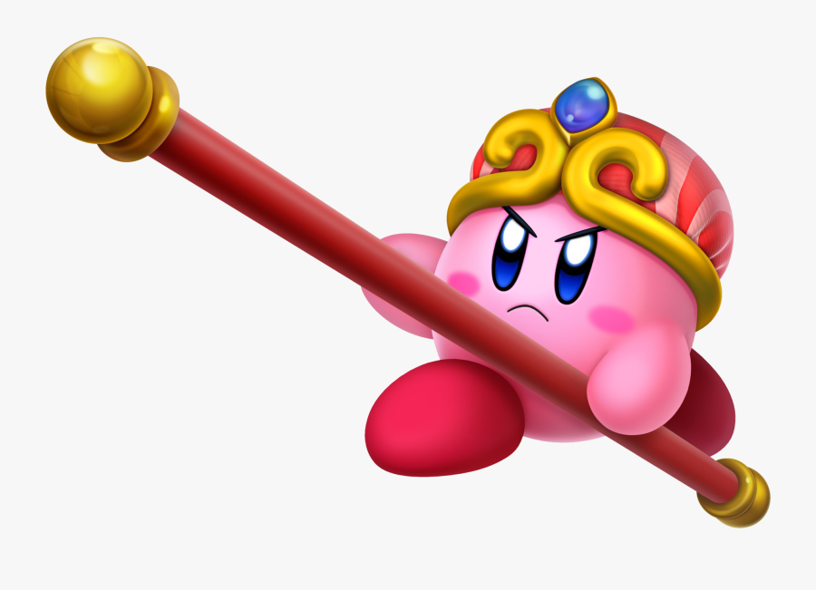 Stick Clipart Bo Staff - Staff Kirby Star Allies, Transparent Clipart