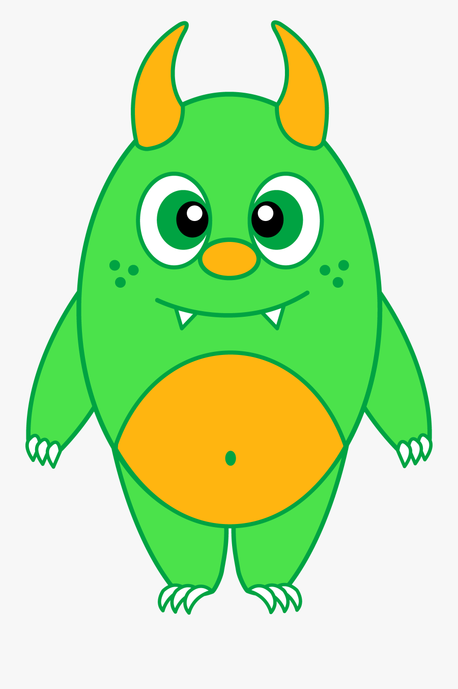 Monster Clipart Lime - Monster Clip Art, Transparent Clipart