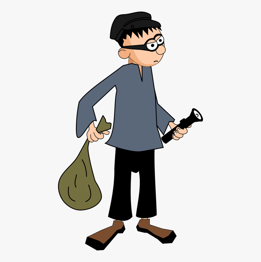Standing,human Behavior,boy - Thief Clipart, Transparent Clipart