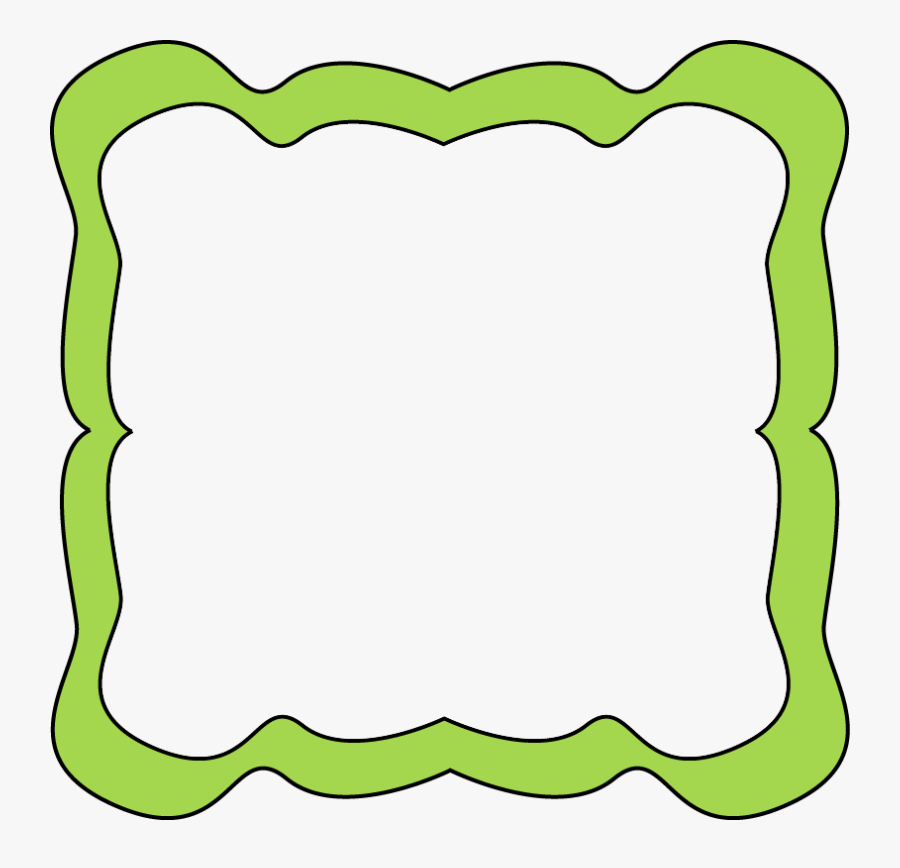 Lime Green Border Clip Art