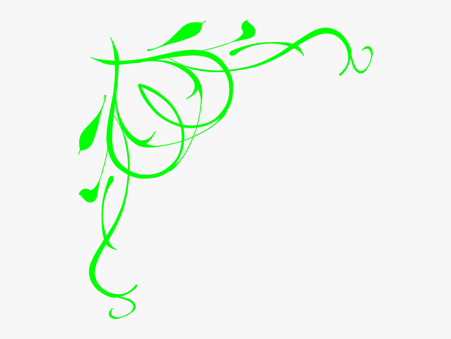 Lime Green Clip Art - Border Design Blue And Pink, Transparent Clipart