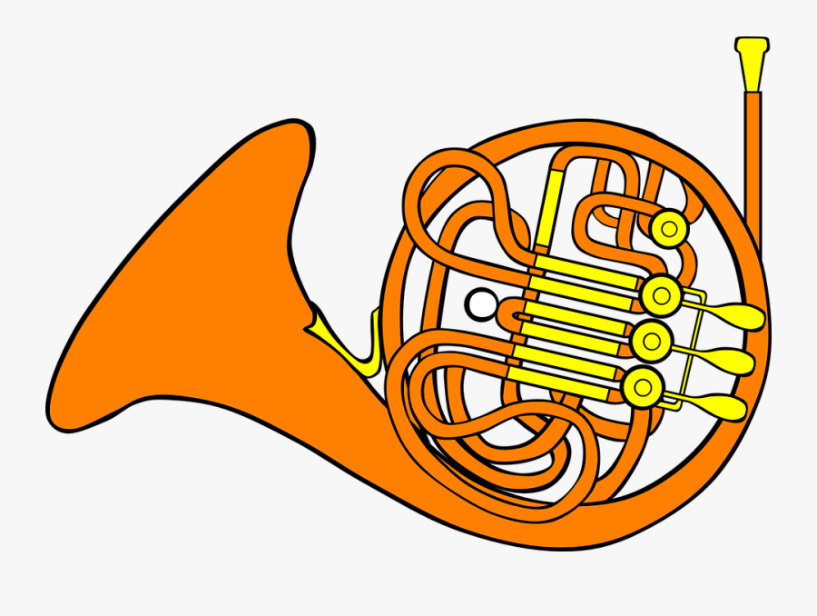 Trombone Free Images On Pixabay Clipart - French Horn Clip Art, Transparent Clipart