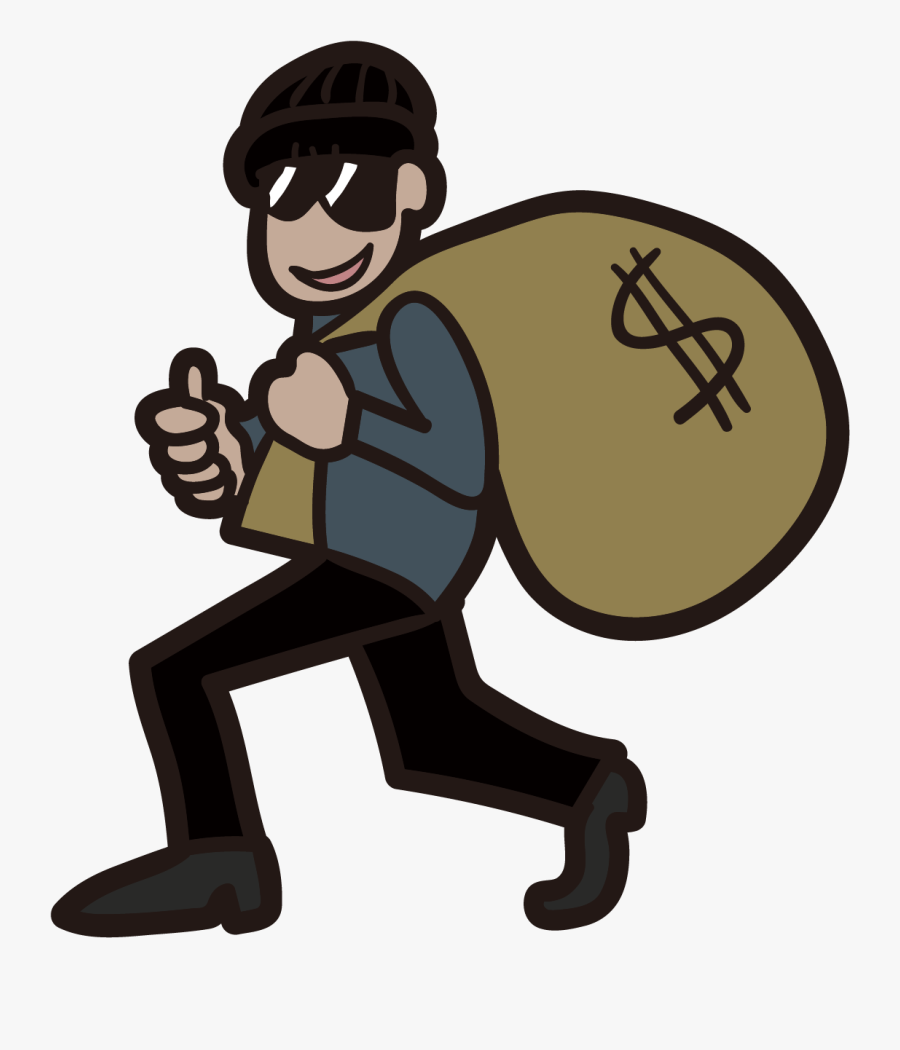 Thief Images Free Download - Robber Png, Transparent Clipart