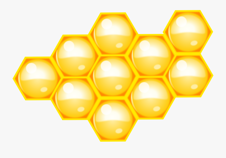 Honey Bees Honeycomb Clipart, Transparent Clipart