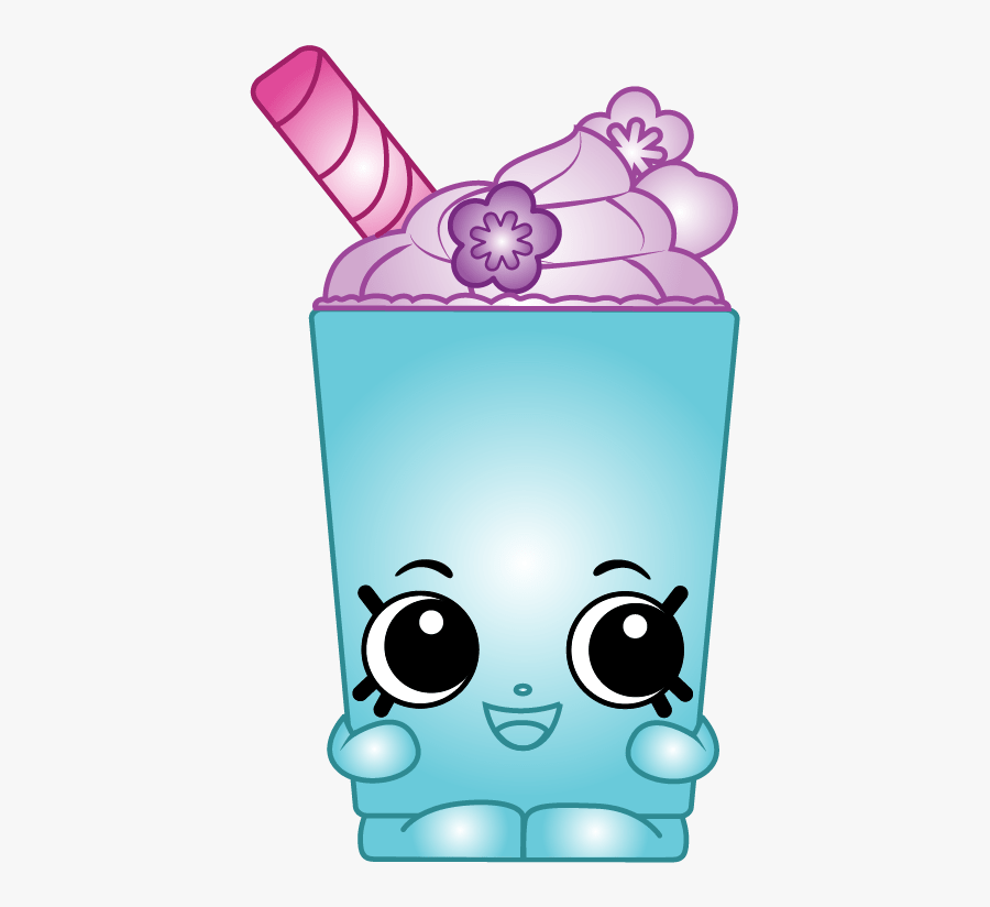 Shopkins Miki Milkshake Clipart , Png Download - Shopkins Glass Clipart Png, Transparent Clipart