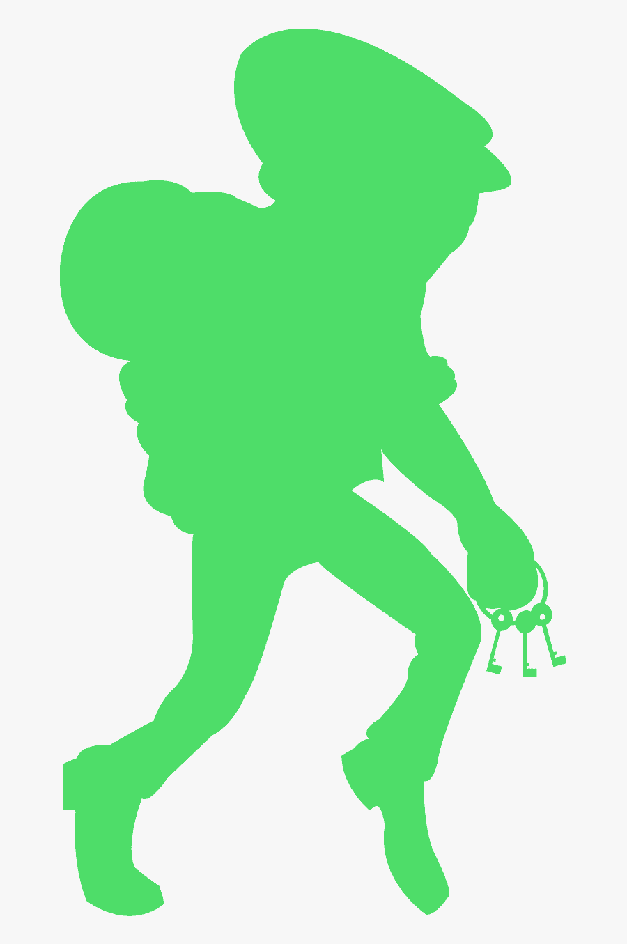 Thief Silhouette Cc, Transparent Clipart