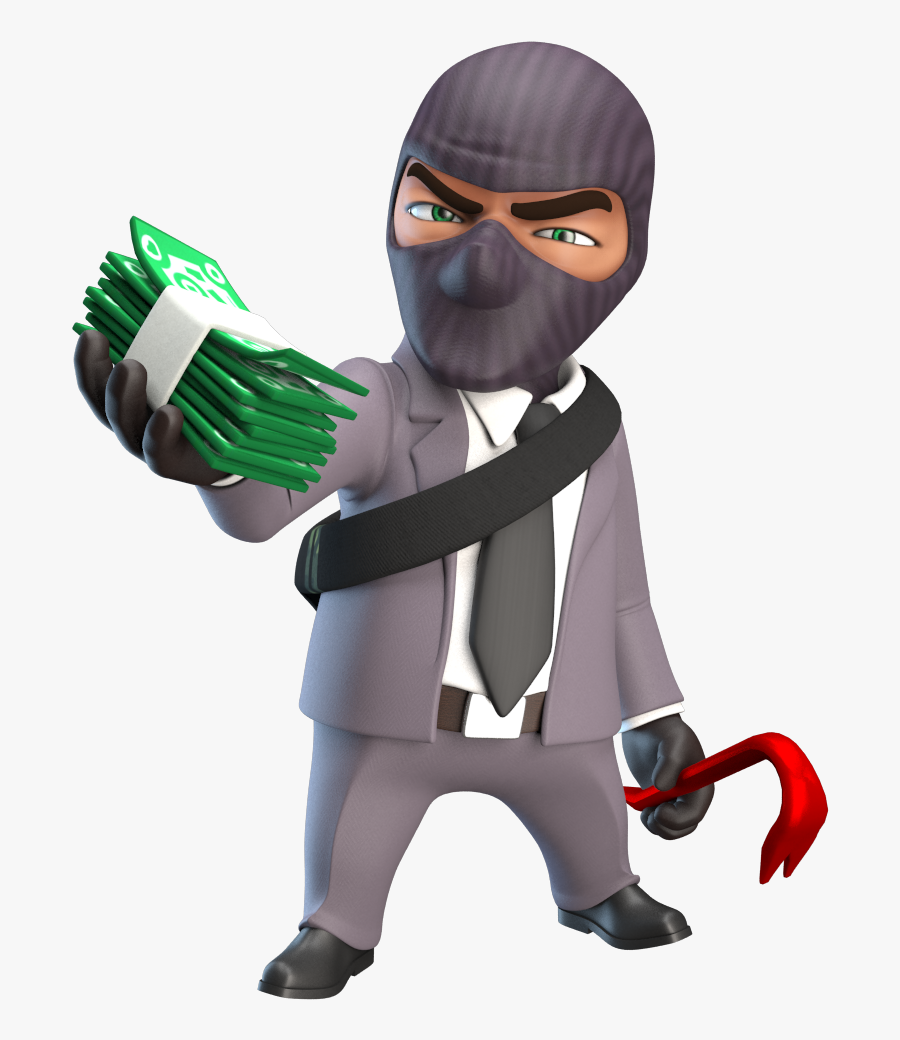 Thief Robber Images Free - Thief Png, Transparent Clipart