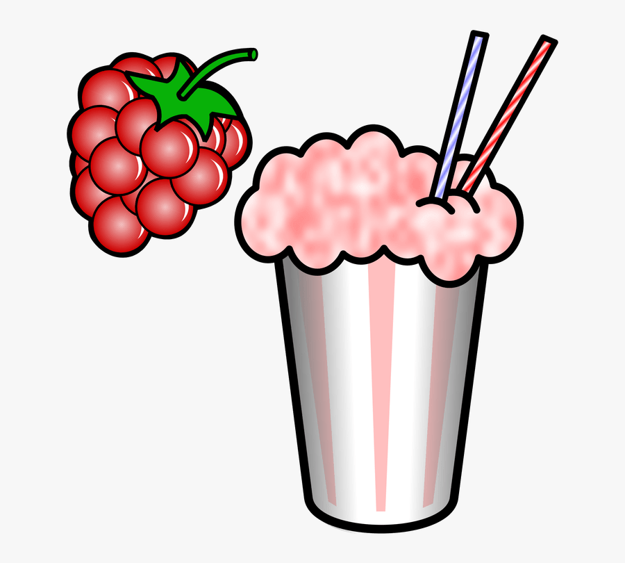 Pink Milkshake Cliparts - Smoothie Shake Clip Art, Transparent Clipart