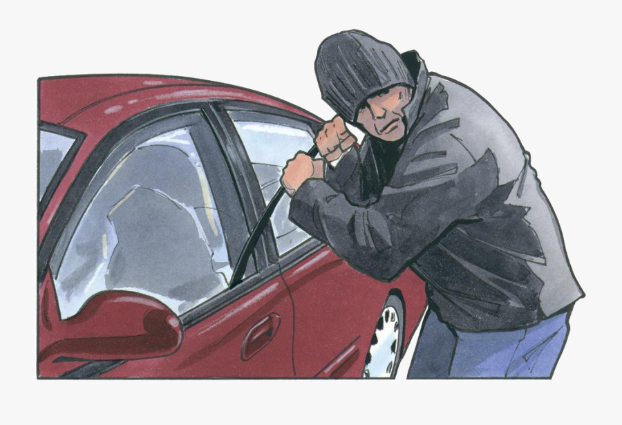 Car Theft, Transparent Clipart