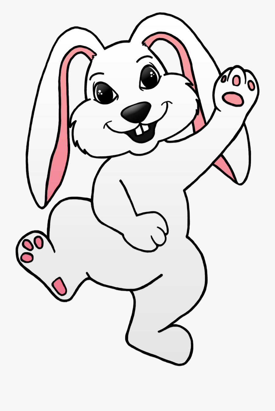 Excited Clipart Line - Cartoon, Transparent Clipart