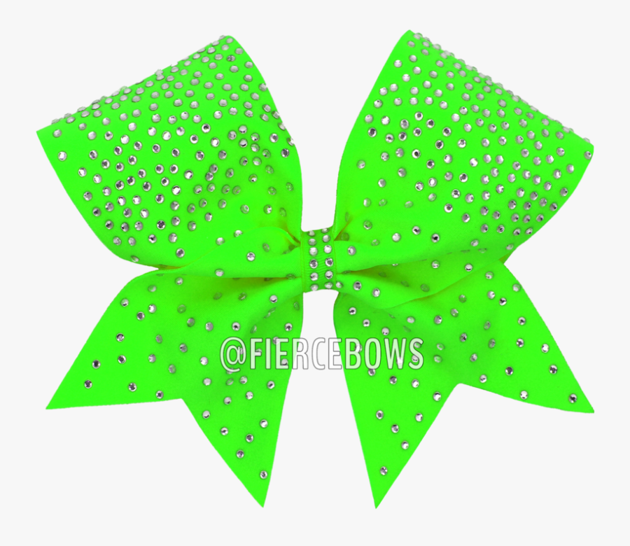 Symmetry Clipart Lime Green Bow - Illustration, Transparent Clipart