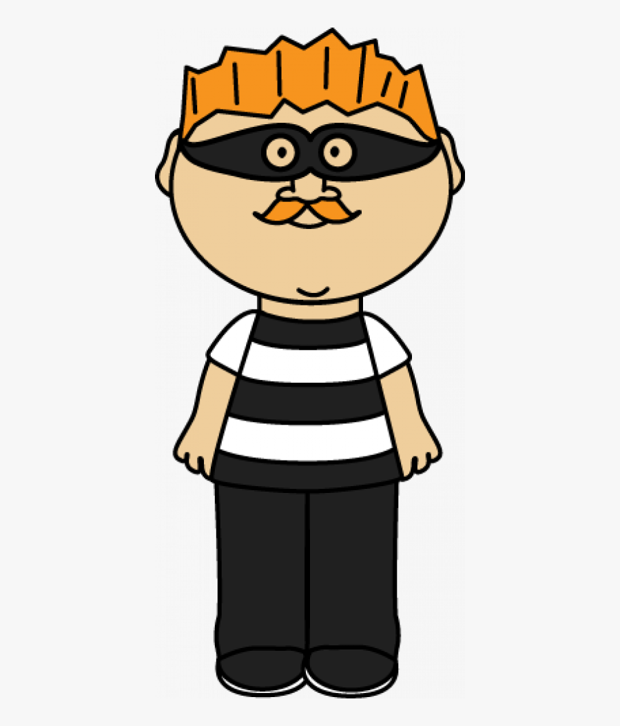Clip Art Black And White Library Thief Clip Art - Thief Clipart Transparent, Transparent Clipart