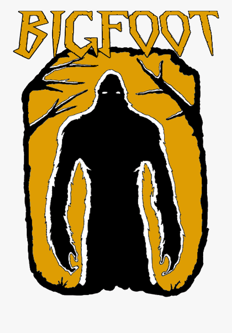 Bigfoot Clip Art Drawing Vector Graphics Image - Bigfoot, Transparent Clipart