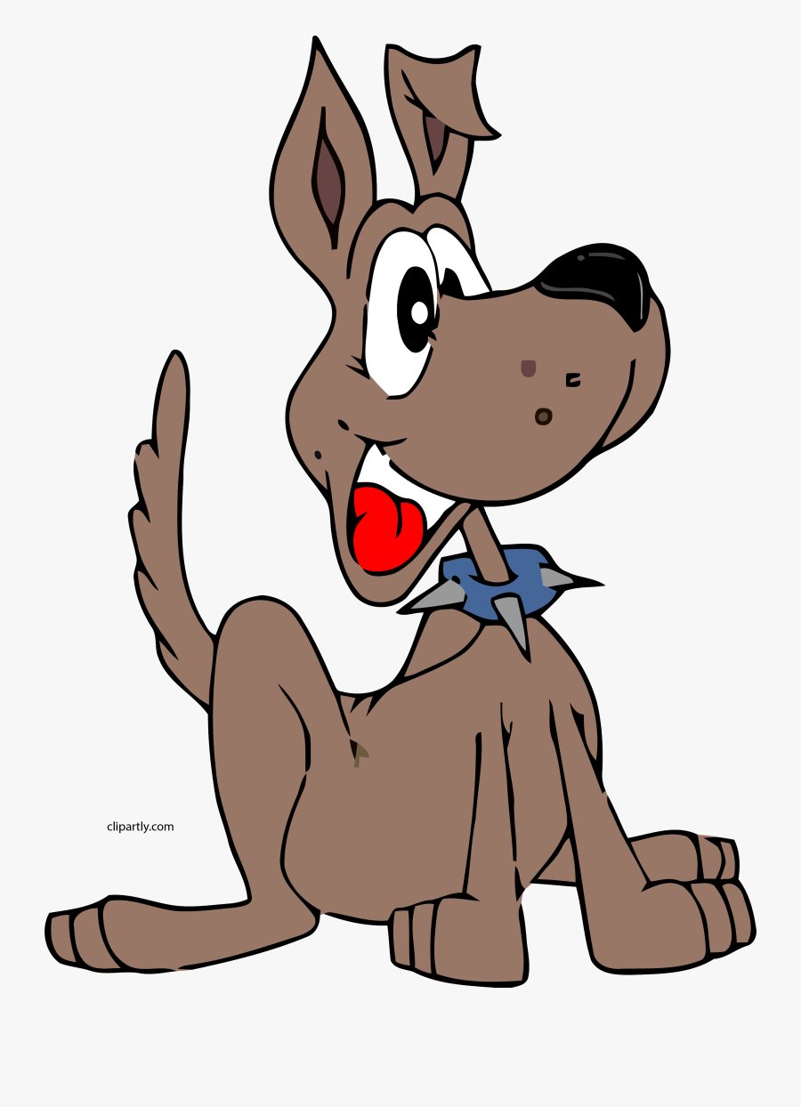 Dog Excited Clipart Png - Dog Finds His Master, Transparent Clipart