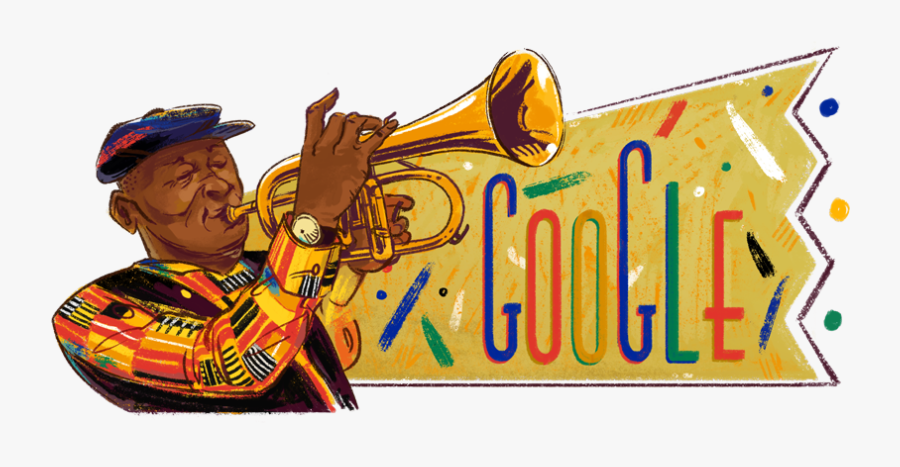 Hugh Masekela Google Doodle, Transparent Clipart