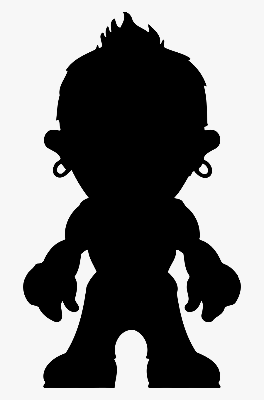 Bigfoot Vector Graphics Clip Art Silhouette Image - Humour, Transparent Clipart