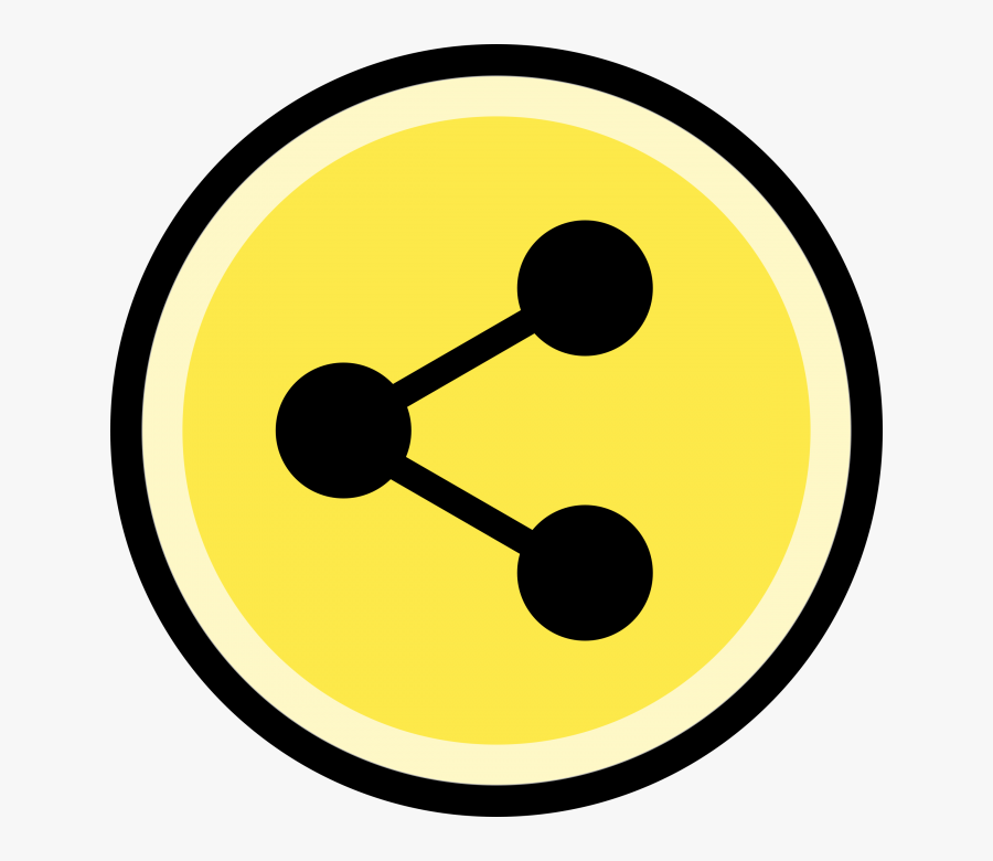 Share Button Icon Png, Transparent Clipart