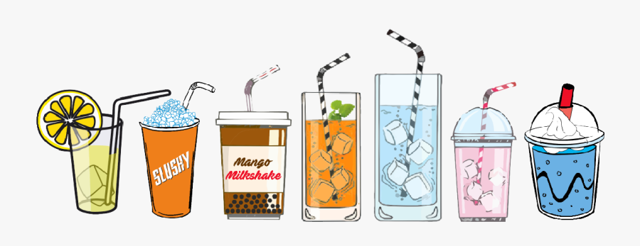 Milkshake Clipart Mango Shake - Illustration, Transparent Clipart
