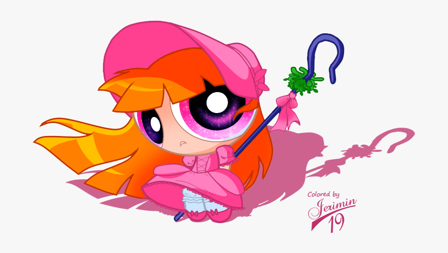 Blossom Bo Peep Cosplay - Powerpuff Girls Blossom Files, Transparent Clipart
