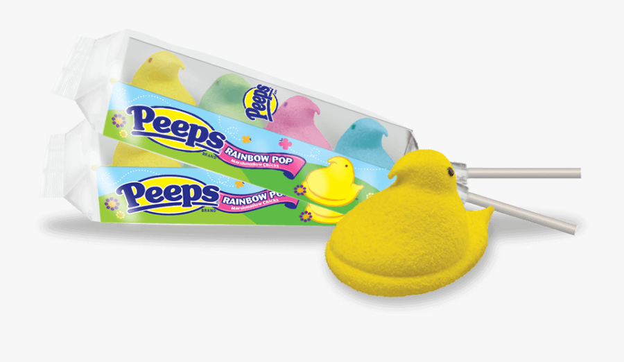 Peeps Cotton Candy Fudge Marshmallow Just Born - Peeps, Transparent Clipart
