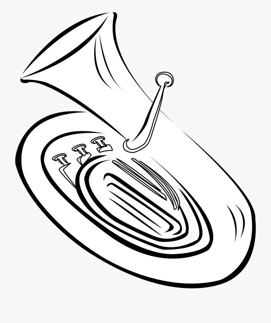 Tuba Clipart - Sousaphone Clip Art, Transparent Clipart