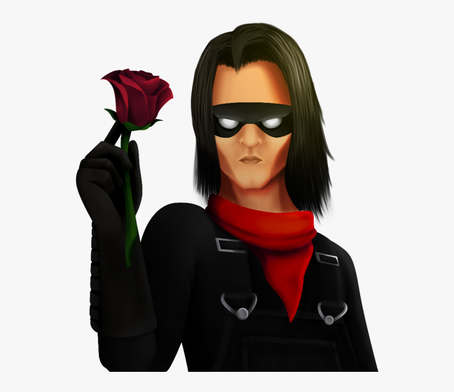Download Female Thief Transparent Png - Rose Thief, Transparent Clipart