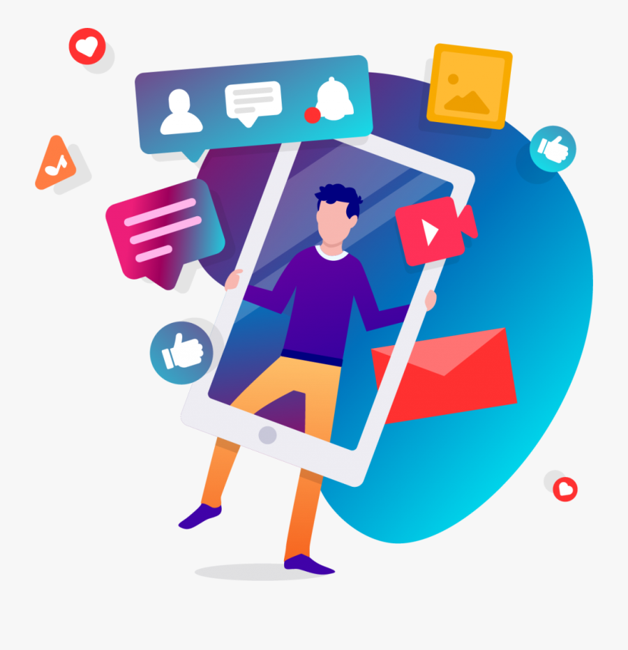 Crab The Attention Of Your Target Audience - Transparent Social Media Marketing, Transparent Clipart