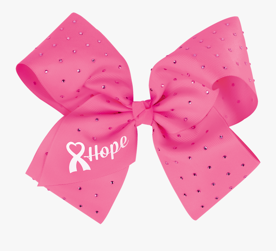 Chassé Cheer For The Cause Hope Cheer Bow - Hope Pink Cheer Bows, Transparent Clipart