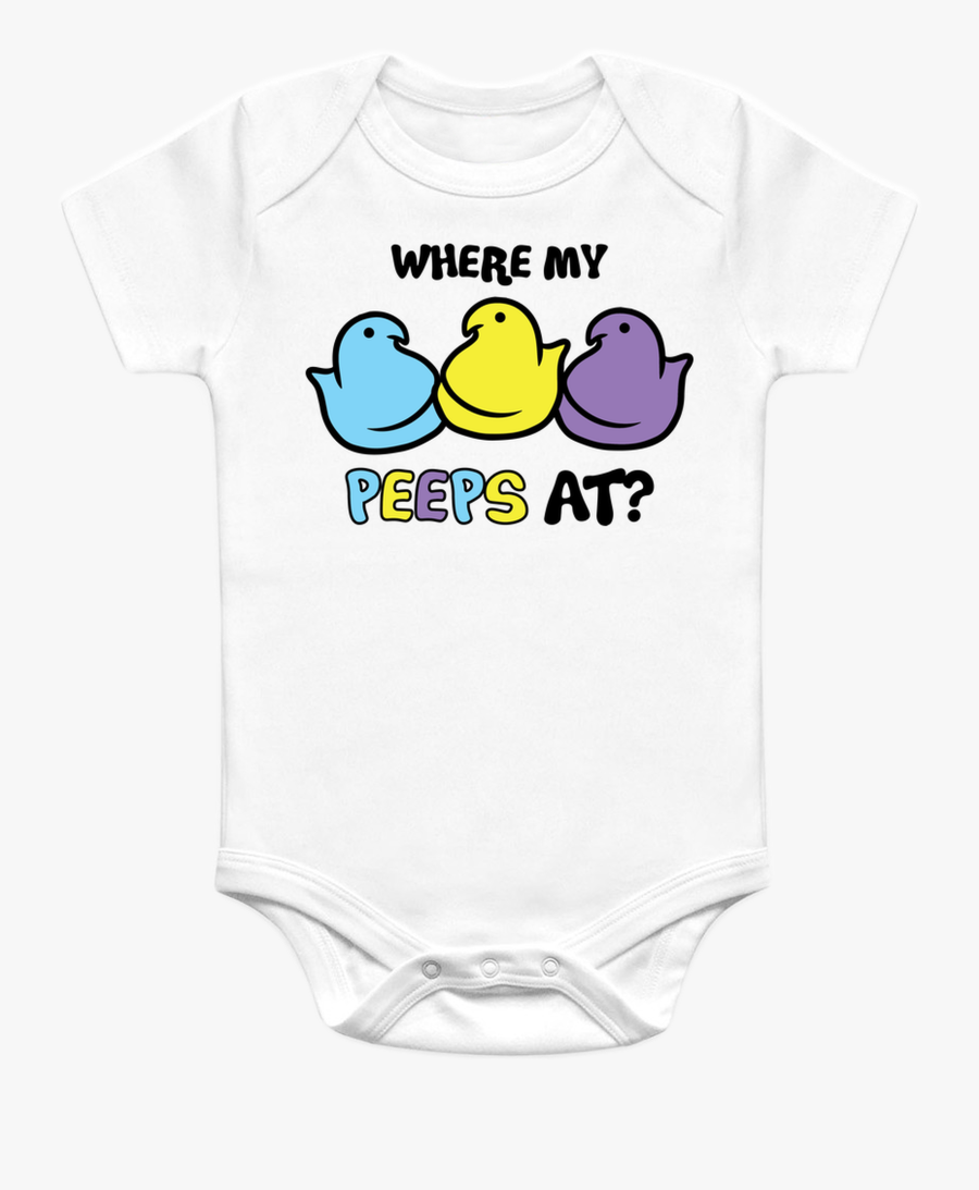 A Spring Onesie And An Easter Onesie Thats- - Duck, Transparent Clipart