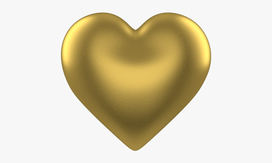 Heart Of Gold Clipart, Transparent Clipart