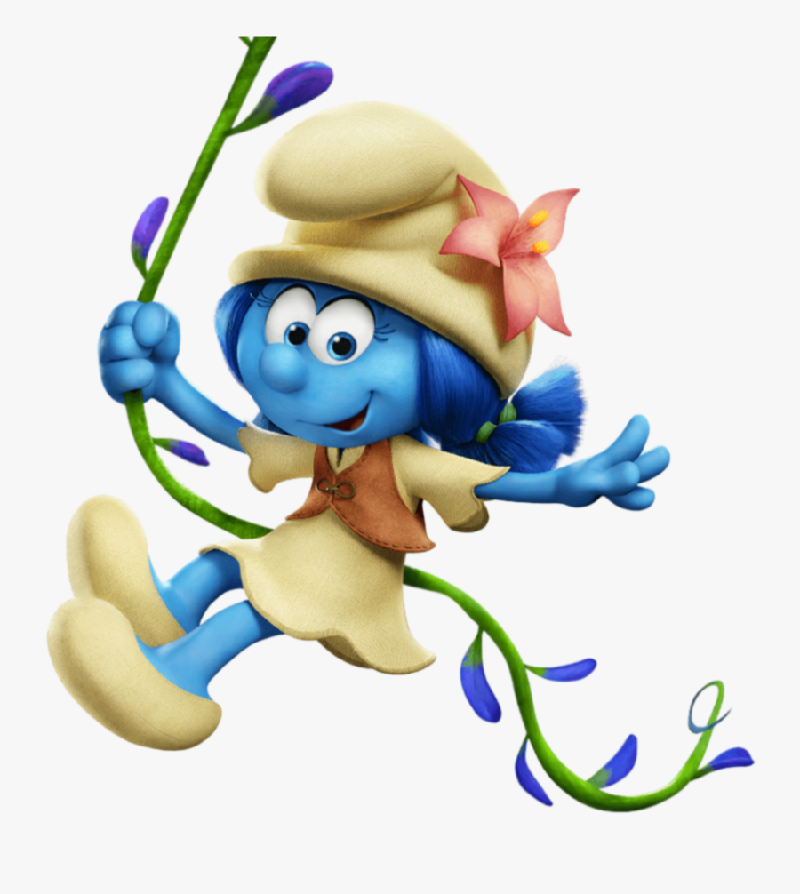 Smurfs Clipart At Getdrawings - Smurfs The Lost Village Smurfs Lily, Transparent Clipart