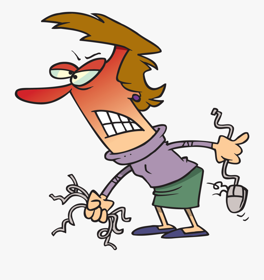 Bad Manners And Rude Business Martin Print Blog - Clipart On Angry Teacher, Transparent Clipart