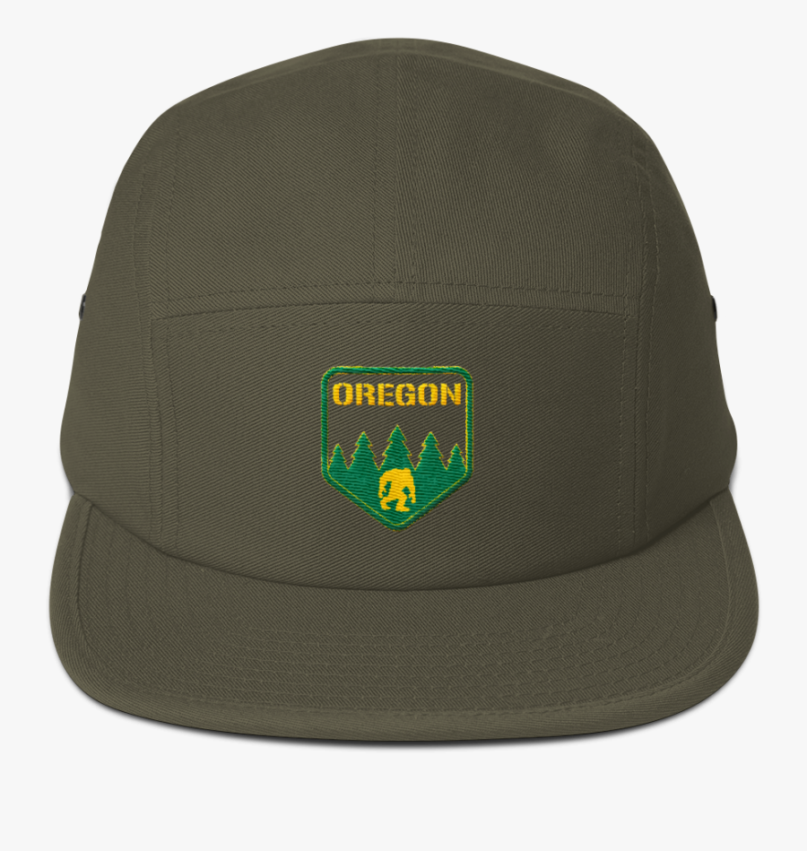 Oregon Bigfoot Five Panel Cap - Baseball Cap, Transparent Clipart