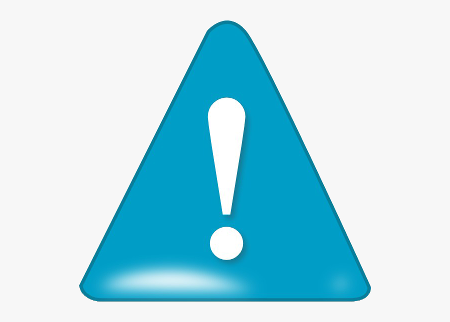 Clipart Attention - Triangle, Transparent Clipart