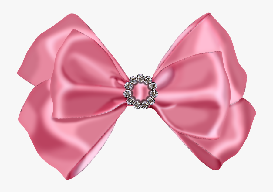 Real Pink Bow Png, Transparent Clipart