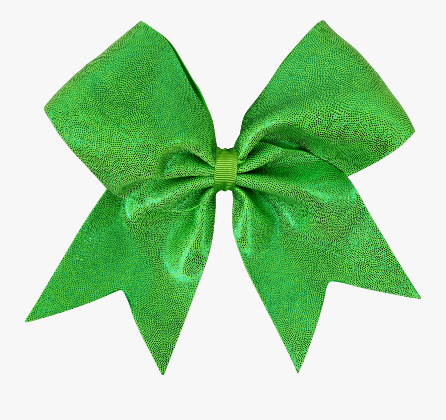 Transparent Cheer Bow Clipart Black And White - Transparent Cheer Bow Green, Transparent Clipart