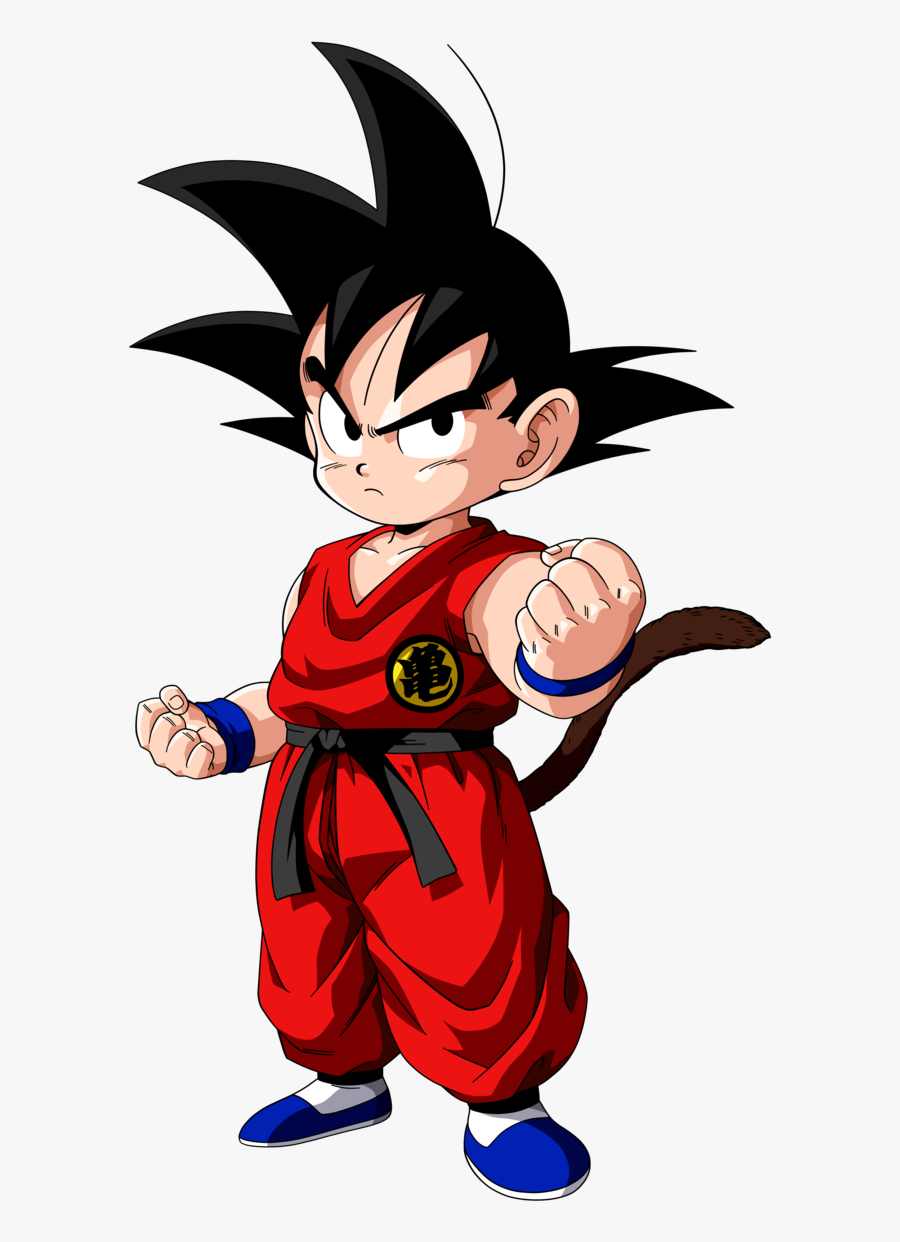 Transparent Goku Flying Png - Goku Young, Transparent Clipart