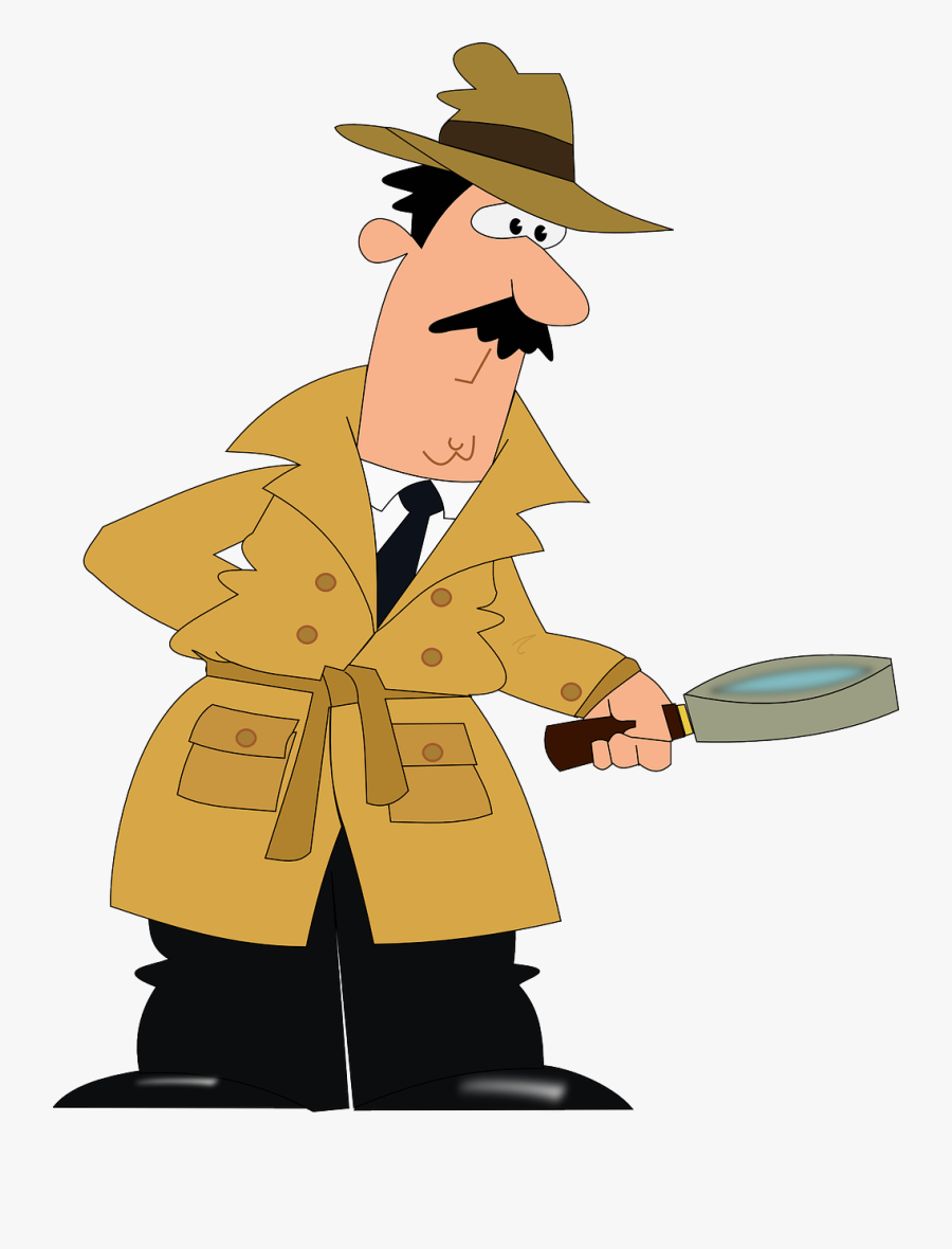 Inspector, Man, Detective, Male, Person - Inspector Clipart, Transparent Clipart