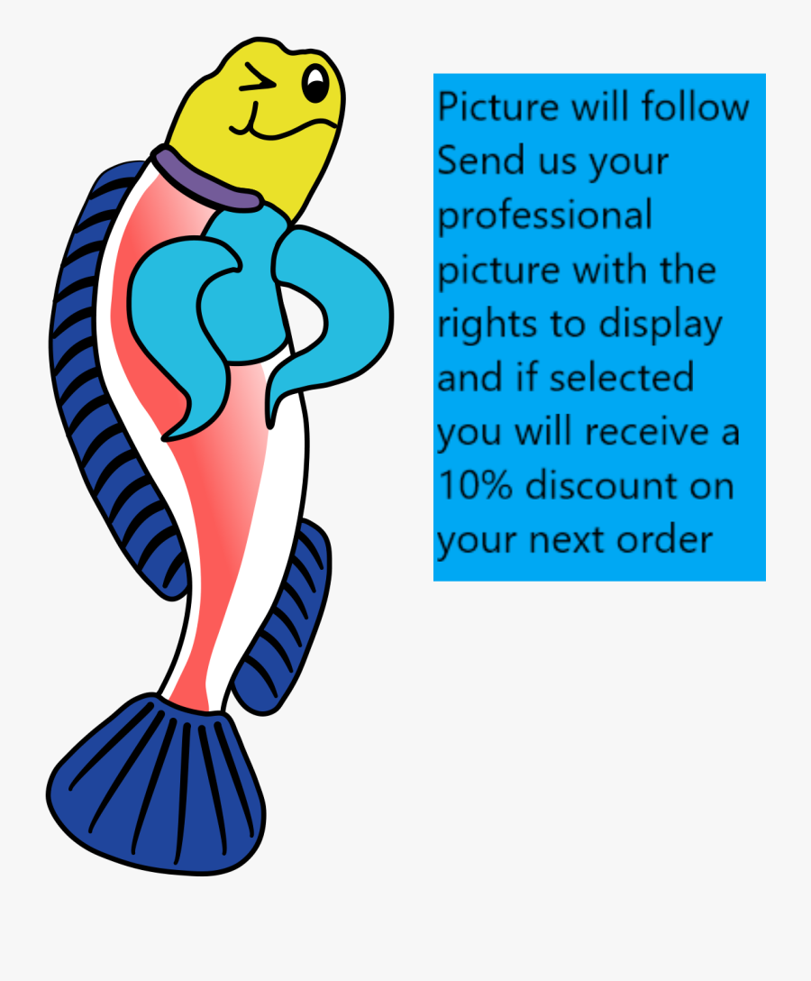 Salt Water Fish Clipart - Cartoon, Transparent Clipart