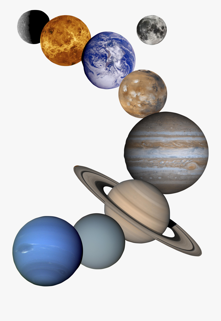 Unique Solar System Png Image - Solar System Planets Png, Transparent Clipart