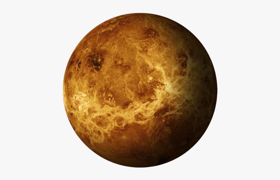 Jupiter Clipart Sun Planet - Venus Planet Png, Transparent Clipart