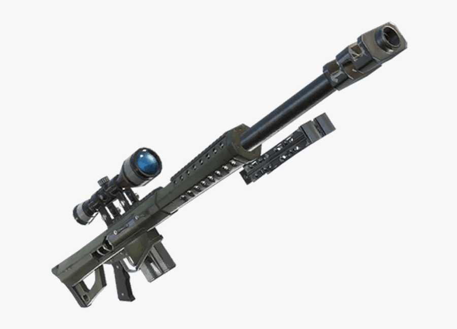 Clipart Gun Fortnite - Fortnite Heavy Sniper Transparent, Transparent Clipart