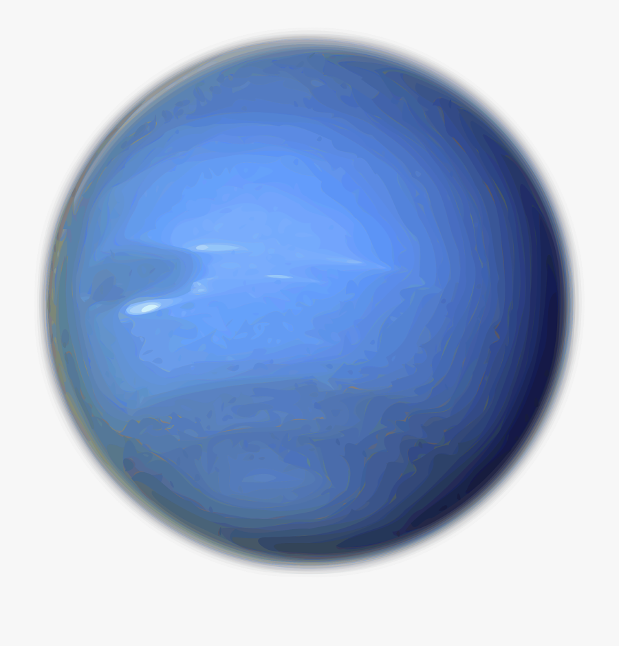 Neptune Solar System Planet Png Image - Neptune Clip Art, Transparent Clipart