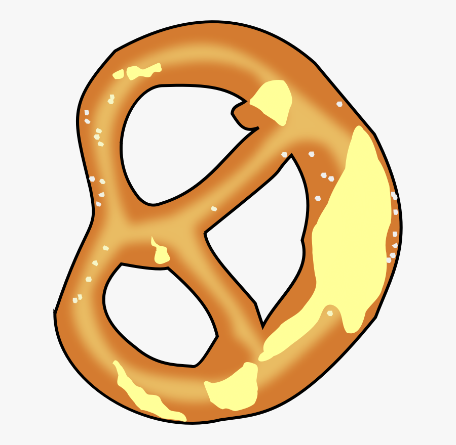 Smile,circle,line - Brezel Clipart Free, Transparent Clipart