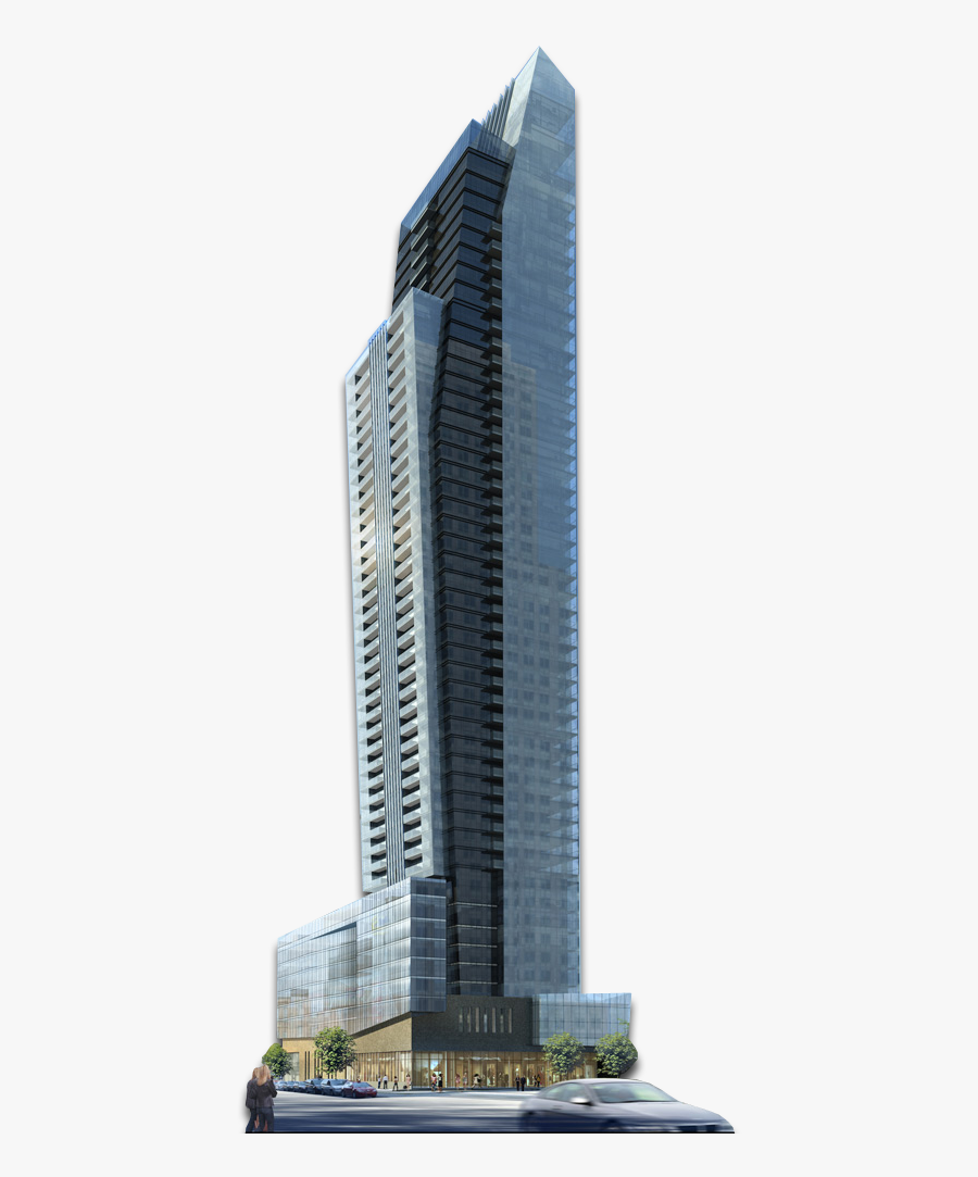 One Clipart Skyscraper - Building With Transparent Background, Transparent Clipart