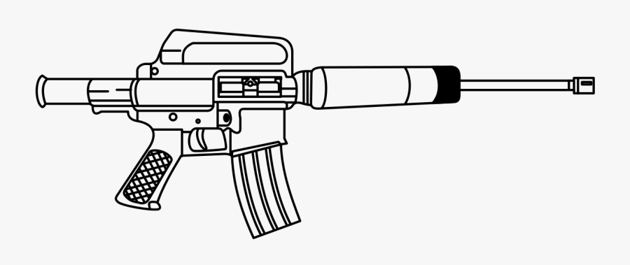 Shooting Clipart War Guns - M231 Fpw, Transparent Clipart