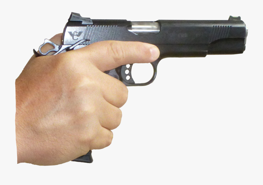 Hand, Gun Png Image - Hand With Gun No Background, Transparent Clipart