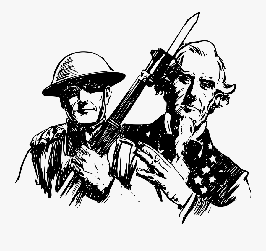 Uncle Sam, Transparent Clipart