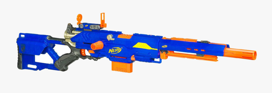 Nerf Gun Clipart With No Background Free And Transparent - Nerf Longstrike Cs 6, Transparent Clipart